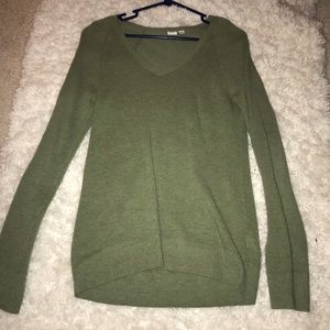 GAP green sweater NWOT